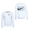 Herren Sweat NSW Swoosh CRW CJ4871 White Black