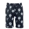 Herren Sweat Short - 4026 - Black / White
