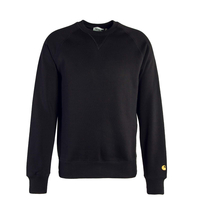 Herren Sweatershirt - Chase - Black / Gold, XL, Schwarz