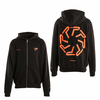 Herren Sweatjacke - Barone Raglan - Black, L, Schwarz