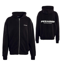 Herren Sweatjacke - Colne Logo Oversized - Black, XL, Schwarz