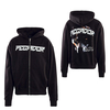 Herren Sweatjacke - Donora OS - Black, L, Schwarz