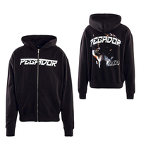 Herren Sweatjacke - Donora OS - Black, L, Schwarz