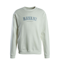 Herren Sweatshirt - Box Logo - Creme, S, Beige
