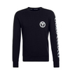 Herren Sweatshirt - C3605 - Black White