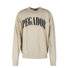Herren Sweatshirt - Cali Oversized - Washed Ivory / Black