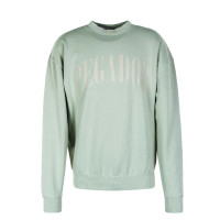Herren Sweatshirt - Cali Oversized - Washed Milky Grn