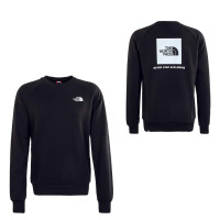 Herren Sweatshirt - Crew Rag Redbox Crew New - Black / White