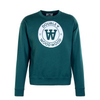 Herren Sweatshirt - Jess Crest - Sea Green