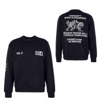 Herren Sweatshirt - Relevant Parties Vol.2 - Black / White