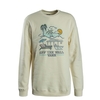 Herren Sweatshirt - Resort Crew - Antique White, L, Beige