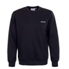 Herren Sweatshirt - Script Embroidery - Black / White