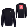 Herren Sweatshirt Crew Rag Redbox Black