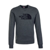 Herren Sweatshirt Drew Peak Crew Med Grey He Black