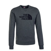 Herren Sweatshirt Drew Peak Crew Med Grey He Black