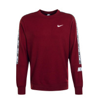 Herren Sweatshirt Repeat Crew CZ 7828 Bordeaux