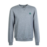 Herren Sweatshirt Tye Grey Melange
