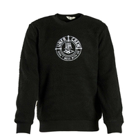 Herren Sweatshrit - DMWU Teddy - Black, XL, Schwarz