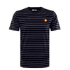 Herren T-Shirt - Ace - Black / Grey / Stripes
