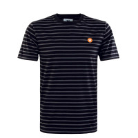 Herren T-Shirt - Ace - Black / Grey / Stripes