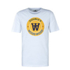 Herren T-Shirt - Ace Crest - White