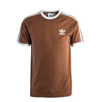 Herren T-Shirt - Adicolor Classic 3 Stripes - Preloved Brown, XL, Braun