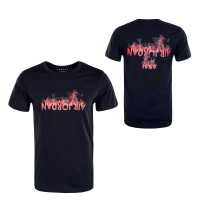 Herren T-Shirt - AJ4 - Black / Red
