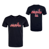 Herren T-Shirt - AJ4 - Black / Red