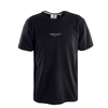 Herren T-Shirt - Basic Line - Black, XL, Schwarz