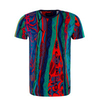 Herren T-Shirt - Blue / Green / Orange