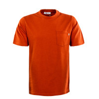 Herren T-Shirt - Bobby Pocket - Blood Orange