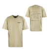 Herren T-Shirt - Bonanza Oversized Fog - Beige