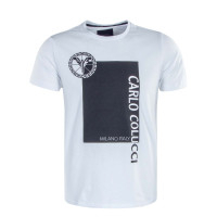 Herren T-Shirt - C2331 - White Black