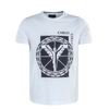 Herren T-Shirt - C2332 - White Black