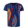 Herren T-Shirt - C3043 - Purple / Red