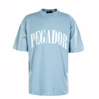 Herren T-Shirt - Cali Oversized Washed - Aqua