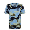 Herren T-Shirt - Camouflage AOP H13494 - Sky