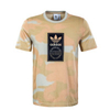 Herren T-Shirt - Camouflage AOP Tongue Alumin - Multico / Black