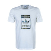 Herren T-Shirt - Camouflage Infill - White