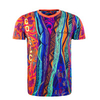 Herren T-Shirt - Green / Orange / Blue