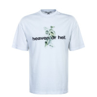 Herren T-Shirt - Heaven or Hell - White