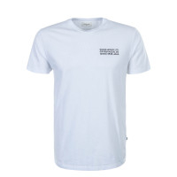 Herren T-Shirt - Info - White