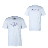 Herren T-Shirt - Mahogani Music - White / Purple