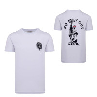 Herren T-Shirt - No Way Out - White