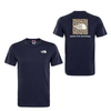 Herren T-Shirt - Red Box Aviator - Navy / Citro