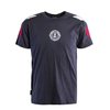 Herren T-Shirt - Retro - Navy, 2XL, Blau