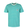 Herren T-Shirt - Scotty Pocket Stripe - Caribbean