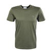 Herren T-Shirt - Short Sleeved Crew Neck - Khaki Grün