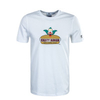 Herren T-Shirt - Simpsons Krusty Burger - White