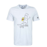Herren T-Shirt - Simson SQSH HA5811 - White / Blanc
